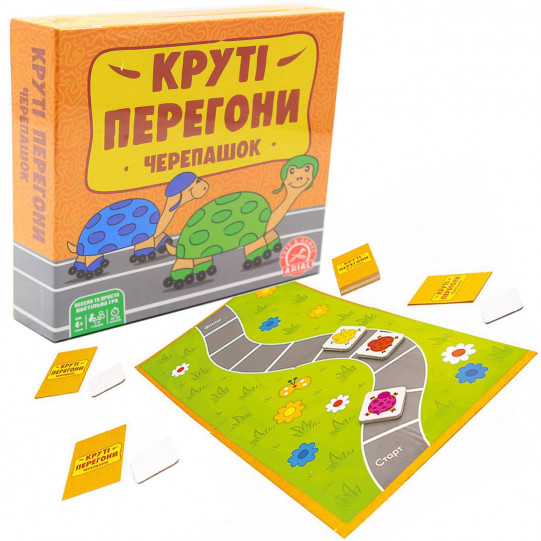 Настольная игра Arial «Круті перегони черепашок», украинский (4820059910817)