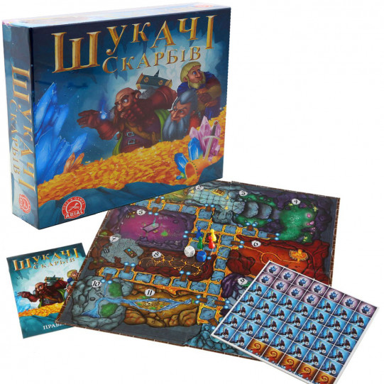 Настольная игра Arial «Шукачі скарбів», украинский (4820059910329)