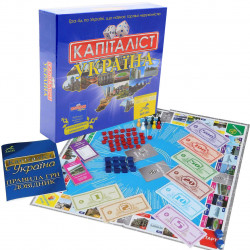 Настольная игра Arial «Капіталіст. Україна», украинский (4820059910824)