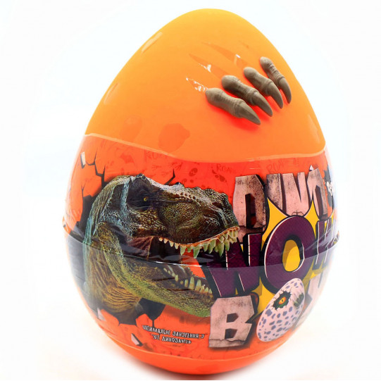 Ігровий набір Danko Toys Dino WOW Box яйце динозавра з аксесуарами 35х25х25 см (DWB-01-01U)