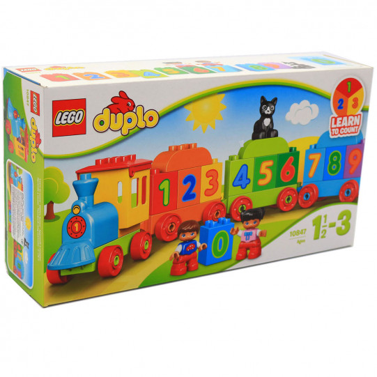 Конструктор LEGO DUPLO «Поезд Считай и играй», 23 детали (10847)