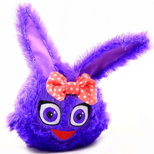 М'яка іграшка Копиця «Пухнастик» фіолетовий 35х18х15 (00237-5)