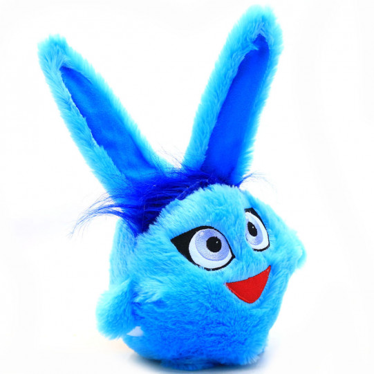 Мягкая игрушка Kinder Toys «Пушистик» голубой 35х18х15 (00237-6)