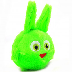 Мягкая игрушка Kinder Toys «Пушистик» зеленый 35х18х15 (00237-7)