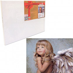 Картина по номерам Идейка «Маленький ангелочек» 40x50 см (КНО2559)