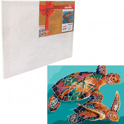 Картина за номерами ідейка «Черепахи» 40x50 см (КНО2455)