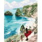 Картина по номерам Идейка «Бриллиантовый пляж» 40x50 см (КНО4734)