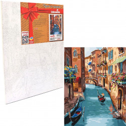 Картина за номерами ідейка «Сонячна Венеція» 40x50 см (КНО2153)