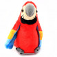 Мягкая интерактивная игрушка-повторюшка A-Toys Попугай, красный, 21 см (М1463/С62901)
