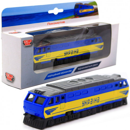 Машинка ігрова «TechnoPark» поїзд метал (SB-16-07)