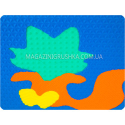Ігровий килимок-мозаїка «Тварини і морські мешканці»