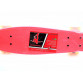Скейт (пенні борд) з безшумними світяться колесами Рожевий MS 0848-2