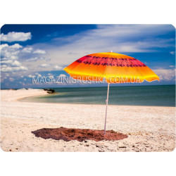 Зонт пляжный (диаметр - 2.4 м) - оранжевый