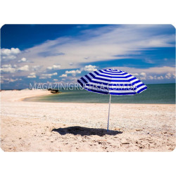 Зонт пляжный (диаметр - 2.0 м) - синий