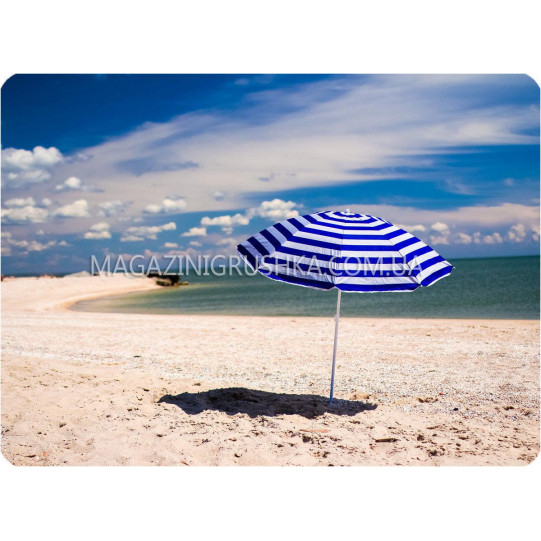 Зонт пляжный (диаметр - 2.0 м) - синий