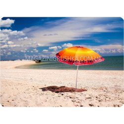 Зонт пляжный (диаметр - 2.0 м) - оранжевый