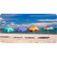 Зонт пляжный (диаметр - 1.8 м) - радуга