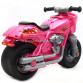 Дитячий Мотоцикл толокар Оріон Рожевий 504. Популярний транспорт для дітей від 2х років