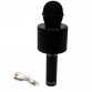 Беспроводной портативный микрофон-колонка Bluetooth для караоке Черный (WS-858)