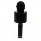 Бездротовий портативний мікрофон-колонка Bluetooth для караоке Чорний (WS-858)