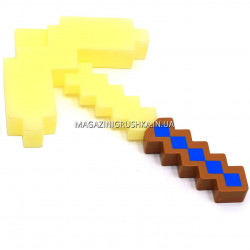 Игрушка оружие кирка Minecraft (Майнкрафт) Желтый JL 15013