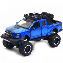 Машинка іграшкова Автопром «Ford F-150» Синій зі світловими і звуковими ефектами (7865)