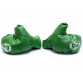Набор боксерская груша и перчатки Зелёная 55 см (11221)