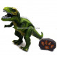 Динозавр игрушечный «Тираннозавр» на радиоуправлении Зеленый (звук, свет) арт. F161/352