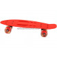 Пенні борд (скейт) Червоний з безшумними колесами SC 180407