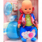 Інтерактивна лялька Baby Born (бебі бон). Пупс аналог з одягом і аксесуарами 10 функцій бебі борн 8006-12