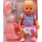 Інтерактивна лялька Baby Born. Пупс аналог з одягом і аксесуарами 9 функцій бебі борн 8006-5