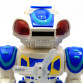 Робот з пропелером Біло-синій (ходить, світло, звук, стріляє дисками) KD-8808ABC
