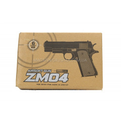 Игрушечный пистолет ZM04 с пульками . Детское оружие с дальностью стельбы 15-20м