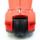 Трехколесный самокат Maserati Красный со светящимися колесами для детей и подростков весна S 00246