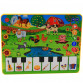 Развивающий детский обучающий планшет Limo Toy «Галасливе подвір'я» (Ферма), 25х19 см (M 3811)