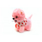 Интерактивная мягкая игрушка «Музыкальный розовый пудель на поводке» №1 арт.4770