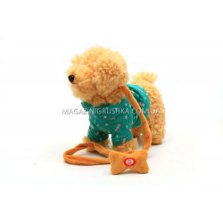 Интерактивная мягкая игрушка «Собачка с поводком» №3 JM8188-902