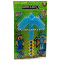 Набор фигурок «Minecraft» (Майнкрафт, 7 предметов), №3 27х3х45 см (JL 18334-2)