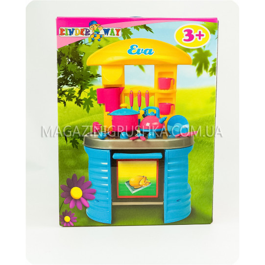Игровой набор «Детская кухня Eva с посудой 04-404 Kinderway»