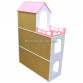 Іграшковий дерев'яний ляльковий будиночок Максі без сходів. Облаштуйте будиночок для ляльок
