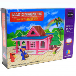 Магнитный конструктор Magic Magnetic  47 дет. 8818