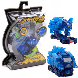 Машинка-трансформер ігровий набір Screechers Wild Rattlecat Синя пума (EU683120)