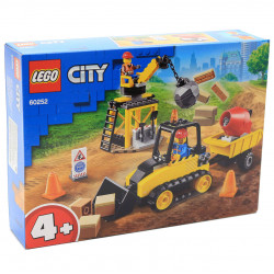 Конструктор LEGO City Police Будівельний бульдозер, 126 деталей (60252)