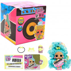 Игровой набор с куклой L.O.L. SURPRISE! Remix Hair Flip Куколка ЛОЛ Сюрпрайз Музыкальный сюрприз с волосами (566960)