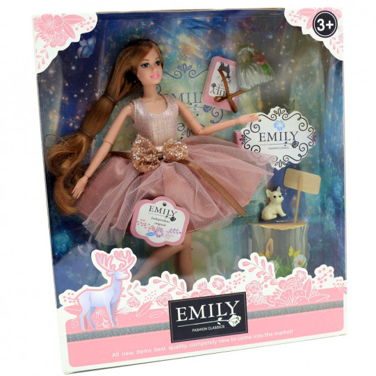 Кукла Emily 30 см принцесса (QJ087C)