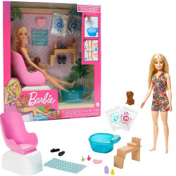Кукла Барби Barbie Маникюрный салон (GHN07)