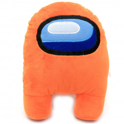 Мягкая игрушка «Космонавт Among Us» Амонг Ас, Оранжевый, 15х12х23 см (00006-02)