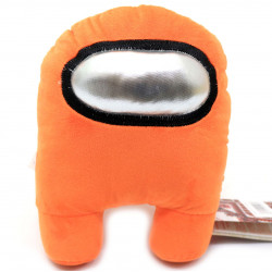 Мягкая игрушка «Космонавт Among Us» Амонг Ас, Оранжевый, 15х12х23 см (00006-03)