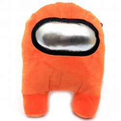 Мягкая игрушка «Космонавт Among Us» Амонг Ас, Оранжевый, 15х20х25 см (00006-04)
