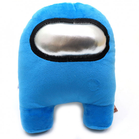 М'яка іграшка «Космонавт Among Us» Амонг Ас, Блакитний, 15х20х25 см (00006-04)